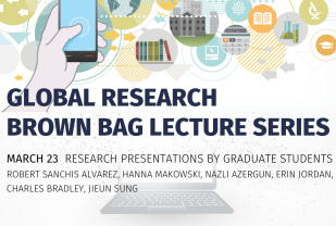 Event Poster for CGII Brown Bag Lunch with Graduate Students